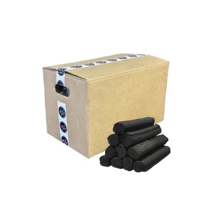 Globaltic Natural Compressed Charcoal Briquettes 10KG Globaltic Natural Compressed Charcoal Briquettes 10KG