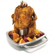 Broil King Chicken Roaster & Pan (Premium) - 69133