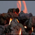 Elementi Fibre Rock Outdoor Firepit