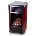 Manhattan Portable Real Flame Gas Heater - Burgundy