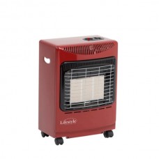 Lifestyle Mini Portable Gas Heater Red