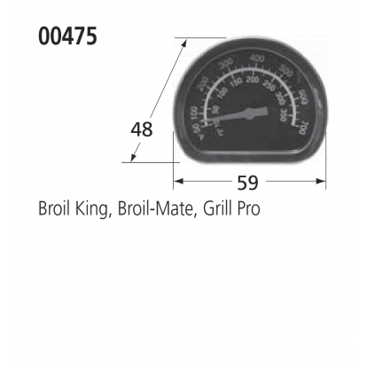 00475 BBQ Heat Indicator - Sterling/Broil King/Broil-Mate