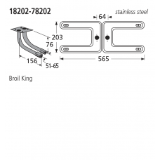 18202-78202 BBQ Burner - Broil King