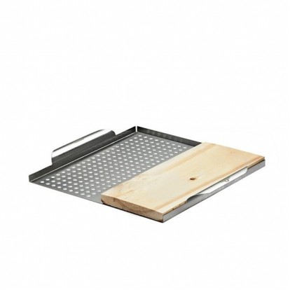 Napoleon Stainless Steel Multifuntional GrillTopper with Plank 70027