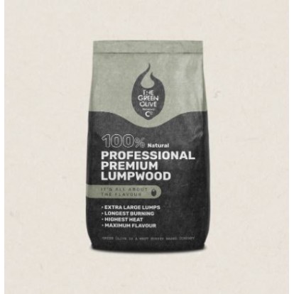 Green Olive Charcoal - Professional Premium Lumpwood - 12kg