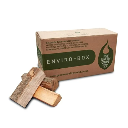 Green Olive Firewood - Kindling Enviro Box 2kg