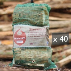 Green Olive UK Seasoned Hardwood Net Bag x 40