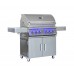 Whistler Grills Bibury 4 Gas BBQ with Free Cover and Rotisserie