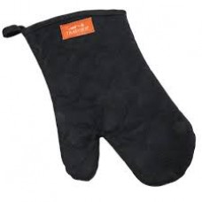 Traeger BBQ Mitt - Black Canvas and Leather - Discontinued