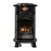 Provence Portable Real Flame Gas Heater - Gloss Black
