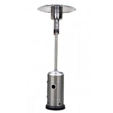 Lifestyle - Capri Patio Heater in Stainless Steel