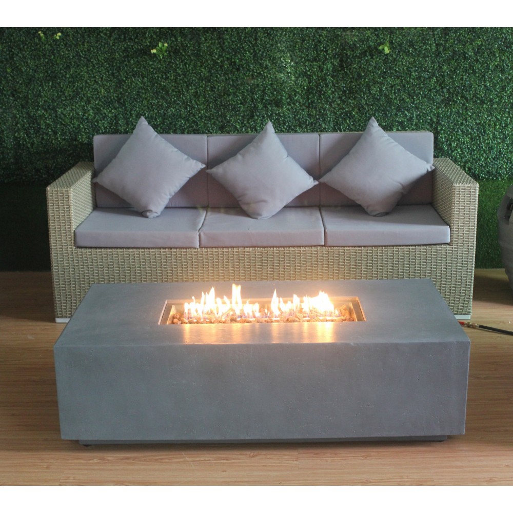 Alya Gas Fire Pit, Outdoor Fire Pit Table Uk