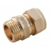 15mm to 1/2" Male Compression Fitting