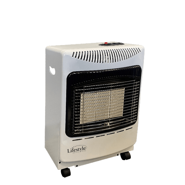 Lifestyle Mini Portable Gas Heater White